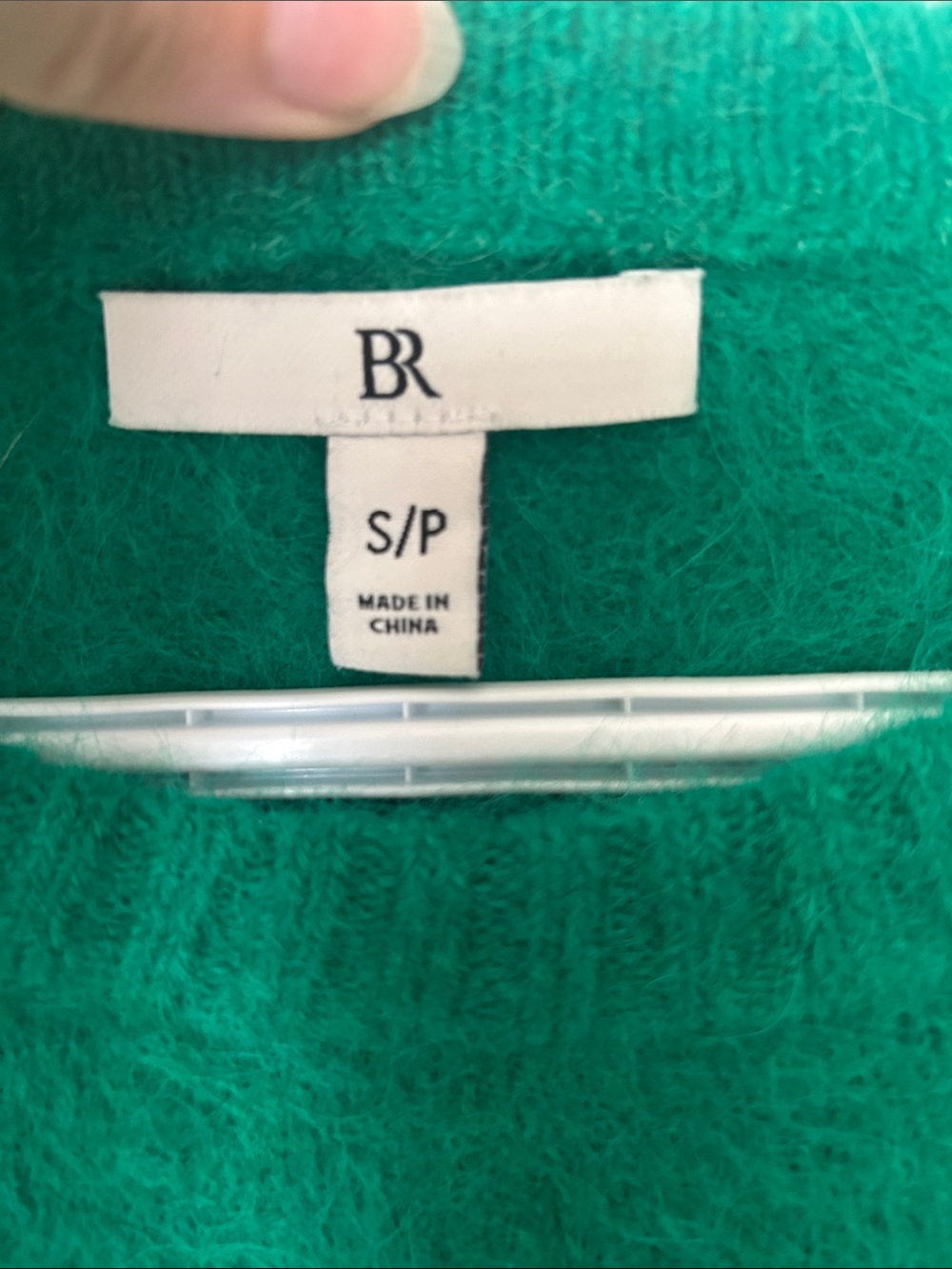 Banana Republic Emerald Green Alpaca Crewneck Sweater - Picture 4 of 5